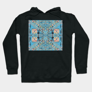 Fijian Tapa Cloth 27C by Hypersphere Hoodie